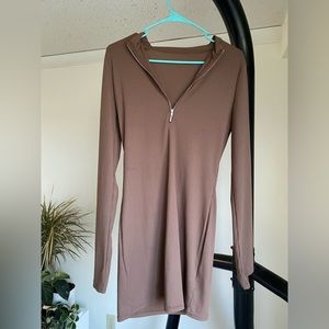 Brown Bodycon Dress